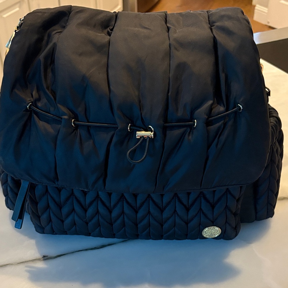 Black Happ Diaper Bag